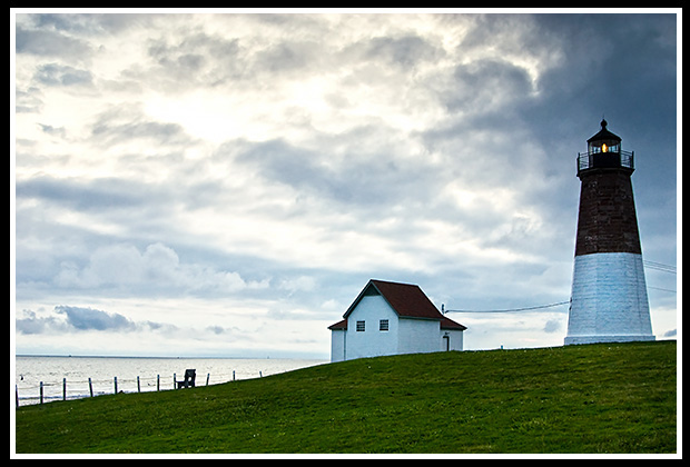 Point Judith shines as storm approaches