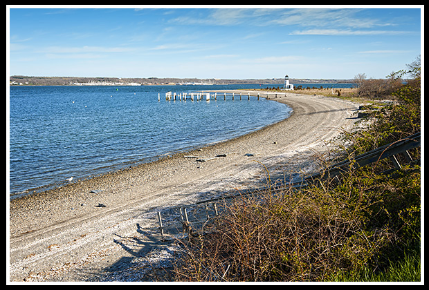 Prudence Island beach