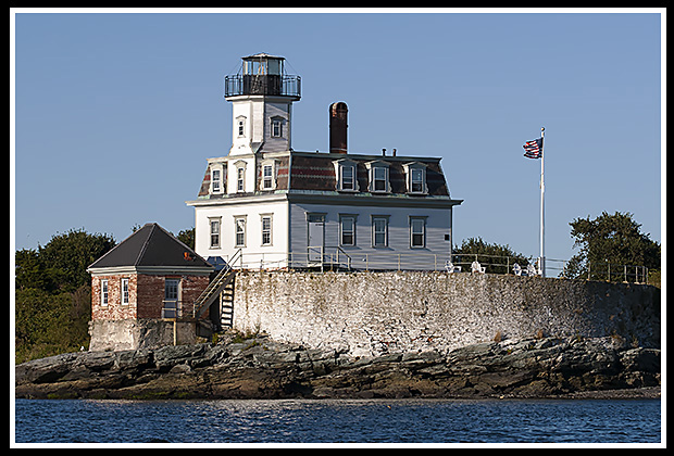 Lighthouses in Newport Rhode Island Region
