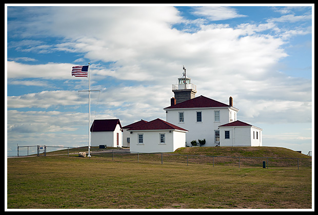 Watch Hill lighthouse buildings and grounds